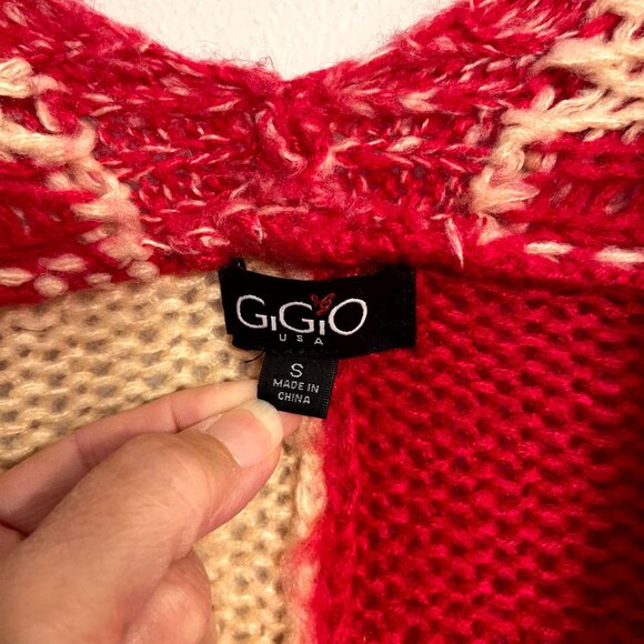 GiGiO USA Women's Cardigan Sweater Size Small Pink - Picture 4 of 10